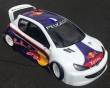 RB Carrosserie 1/5éme PEUGEOT 206 WRC avec léger défauts